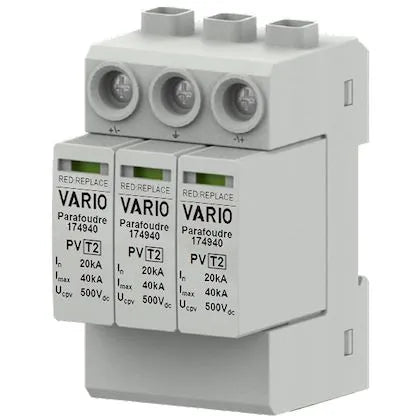 Parafoudre photovoltaïque Adee type 2 1000 V DC Imax 40 kA
