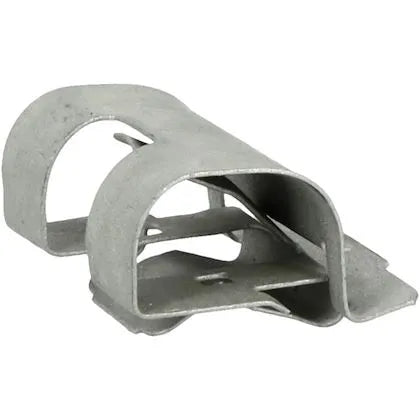 Lot de 100 clips métal Bizline 710564 pour câbles photovoltaïques 4, 6 et 10 mm²