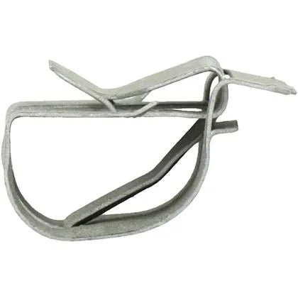 Lot de 100 clips métal Bizline 710565 pour connecteurs MC4 sur panneau solaire