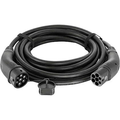 Câble Harting Type 2 32A triphasé 7,5 m 22 kW - Q10 - CHARGELEC