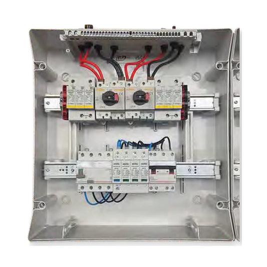 Coffret photovoltaïque DC+AC MadEnR + Legrand 1000V triphasé 6-9 kW - CHARGELEC