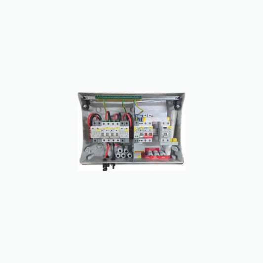 Coffret photovoltaïque DC+AC MadEnR + Legrand 600V mono 6 kW – 2 MPPT - CHARGELEC