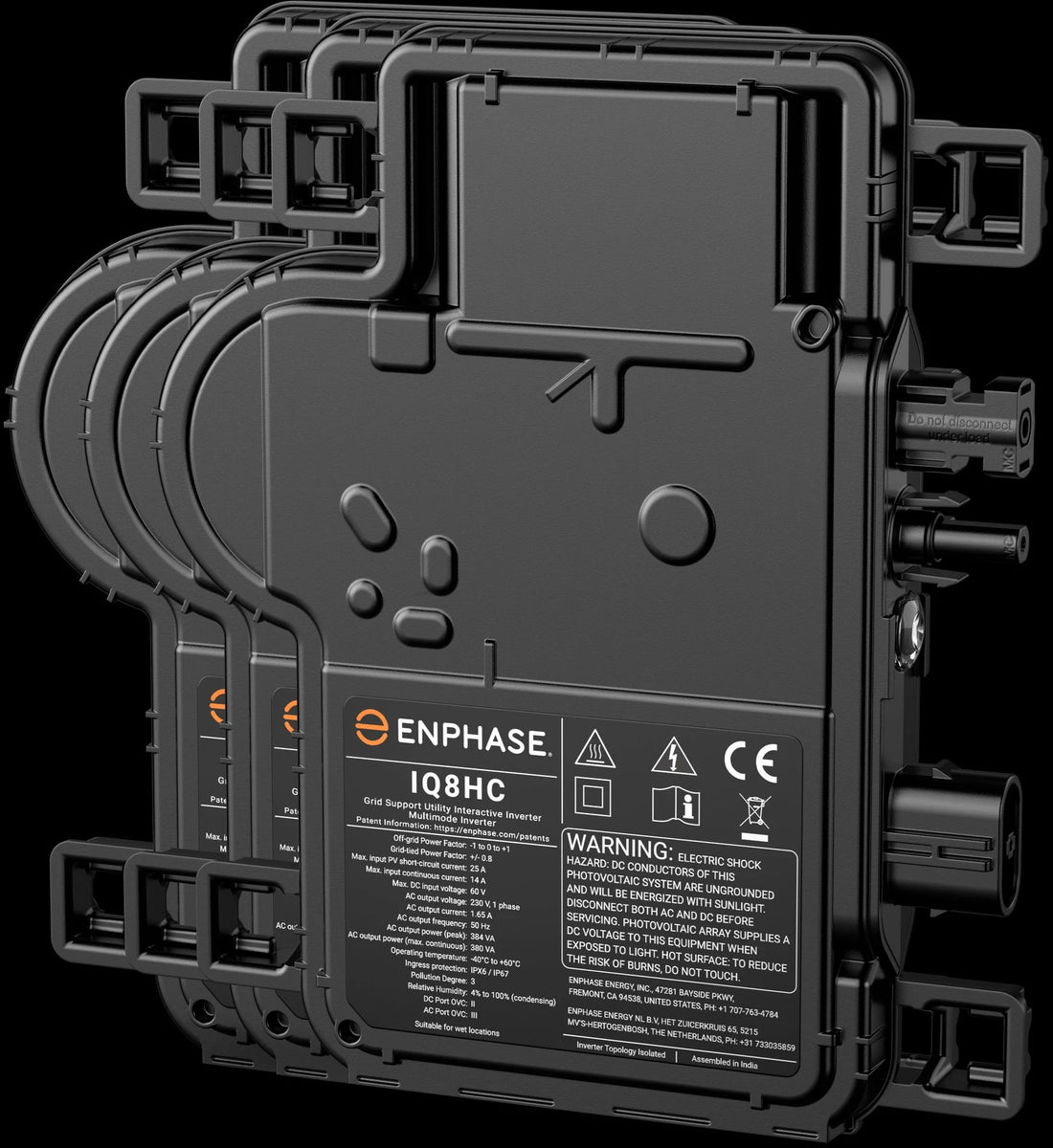 Micro-onduleur Enphase IQ8HC-72-M-INT pour panneau photovoltaïque