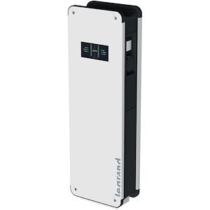 Borne de recharge Legrand GreenUP Control sur pied 2x7 kW avec RFID WiFi GSM et compteur MID pour deux véhicules électriques