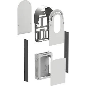 Schneider EVA1RFKS1 kit métallique EVlink Pro AC sur pied - CHARGELEC