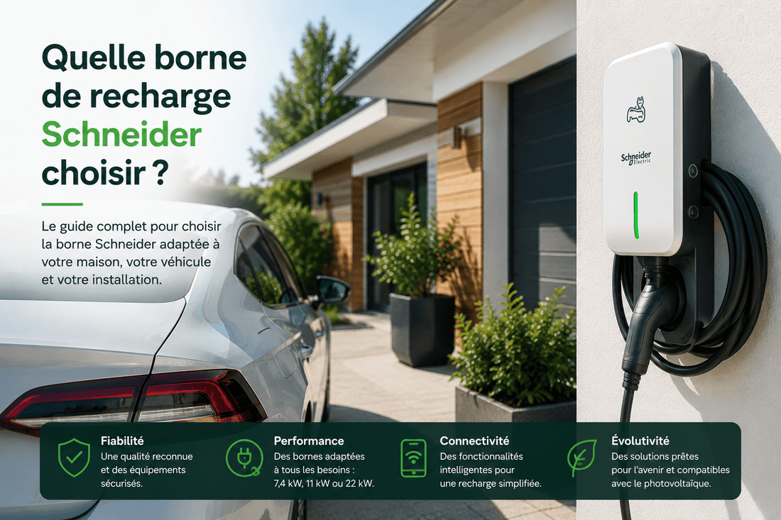 Quelle borne de recharge Schneider choisir en 2026 ? - CHARGELEC