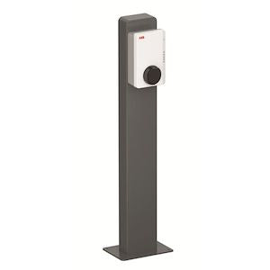 Pied simple ABB Terra AC pour borne de recharge voiture électrique
