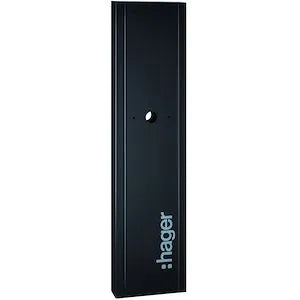 Hager XEVA115 pied inox double pour bornes Witty