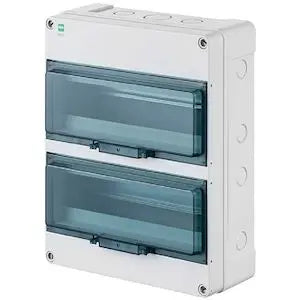 Coffret Électrique 24 Modules DIN Wallbox pour Piédestal Eiffel Wallbox