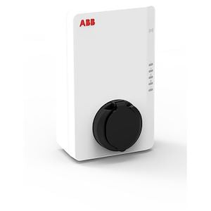 Borne de recharge ABB Terra AC 7,4 kW avec RFID prise Type 2 et connectivité WiFi Ethernet Bluetooth