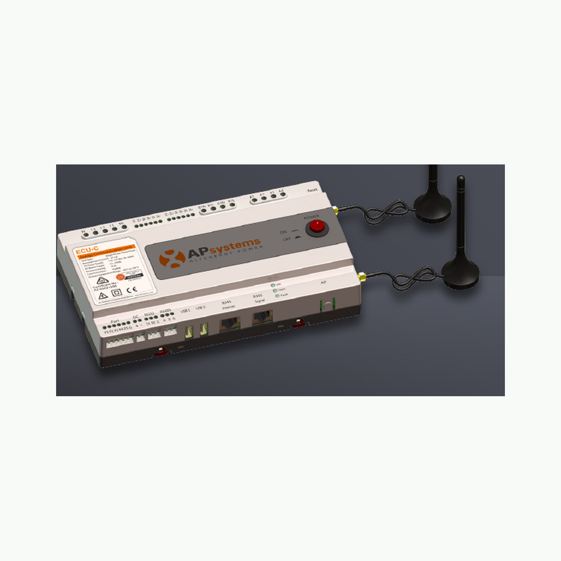 Passerelle APsystems ECU-C pour monitoring et contrôle photovoltaïque