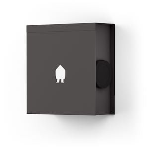 Borne EV Wall 22 kW Noire T2S RFID Wi-Fi Solaire - CHARGELEC