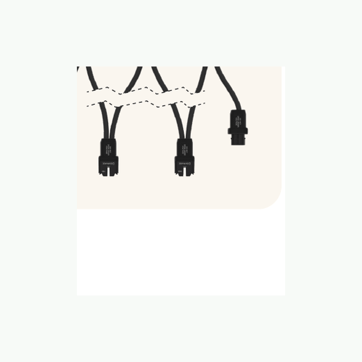 Enphase Q-25-10-240 - câble IQ monophasé 2,5 mm2 - CHARGELEC