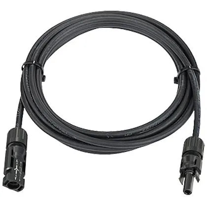 Rallonge MC4 mâle femelle 4 mm² 2 m 1000 V Staubli pour photovoltaïque