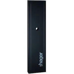 Hager XEVA115 pied inox double pour bornes Witty - CHARGELEC