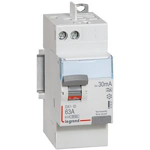Interrupteur Différentiel Legrand DX³-ID Type A 63A 30mA 2P - CHARGELEC