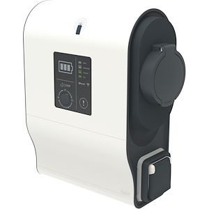 Borne de recharge Legrand Greenup Premium 7,4 kW avec lecteur RFID Bluetooth et protection 6 mA DC intégrée