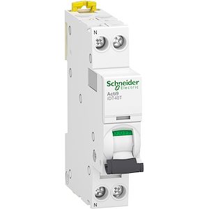 Protection électrique Schneider Acti9 iDT40T 32A pour installation résidentielle