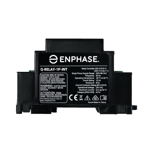 Relais réseau monophasé Enphase IQ – Q-RELAY-1P-INT - CHARGELEC