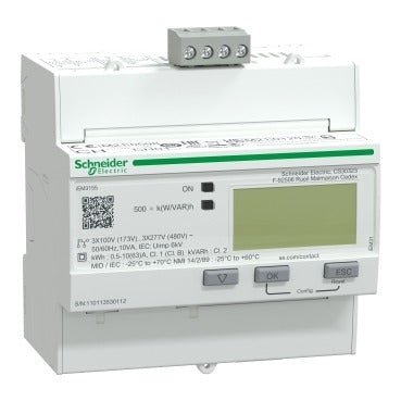 Schneider iEM3155 Compteur énergie Modbus MID 63A - CHARGELEC