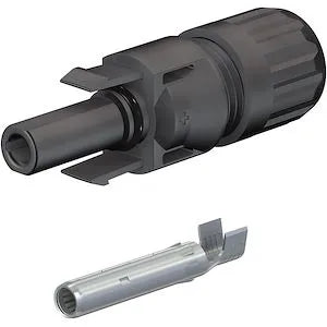 Connecteur MC4 femelle Staubli 4-6 mm² PV-KBT4/6X-UR sachet de 10