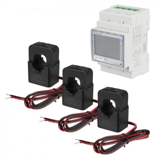 Wallbox MTR-3P-250A-CLP - compteur énergie triphasé 250A à pinces - CHARGELEC